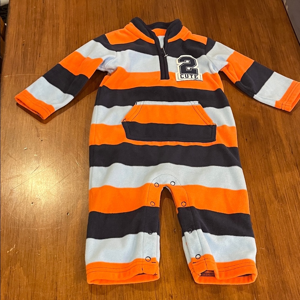 Carters Cute Super Fun One Piece Suit Baby Infant Size 12 Months Boys